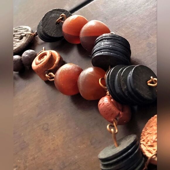 Hand Beaded Necklace - Picture 2 of 8